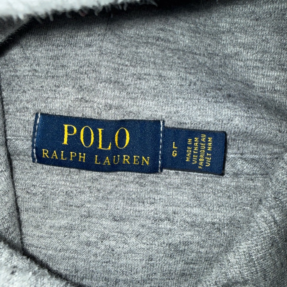 Polo by Ralph Lauren Gray Hoodie with Black Logo - Picture 4 of 6